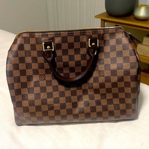 Louis Vuitton speedy 35 damier bag